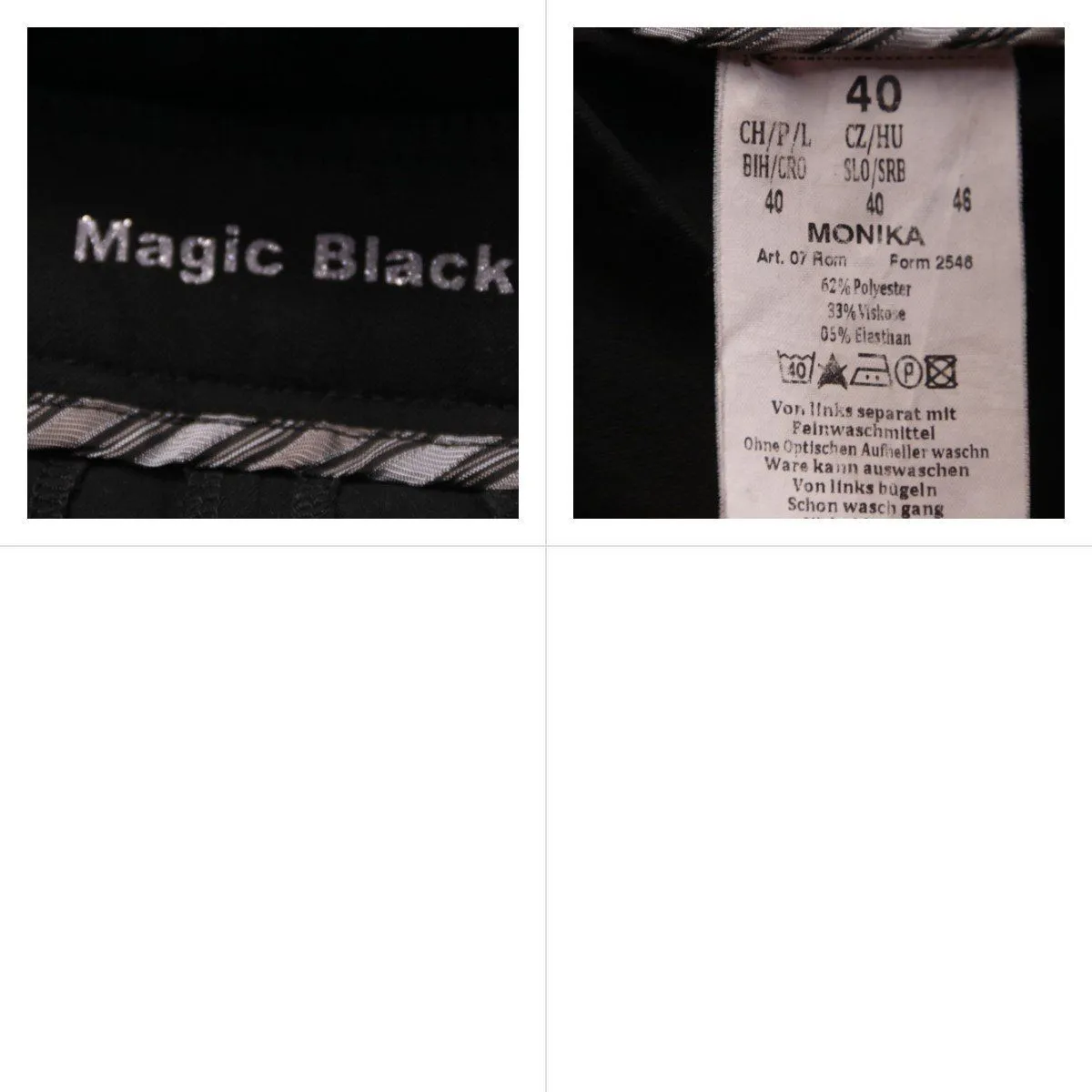 брюки Magic Black
