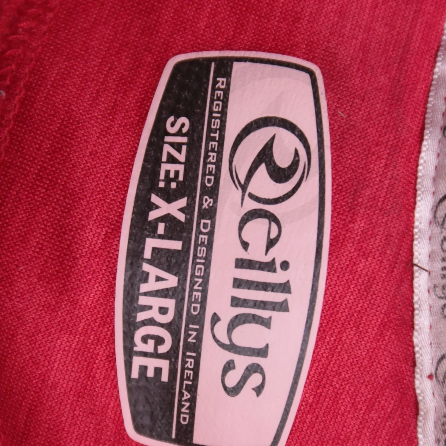 Красный свитшот O'Neills со спортивной вышивкой, размер 54 (XL)